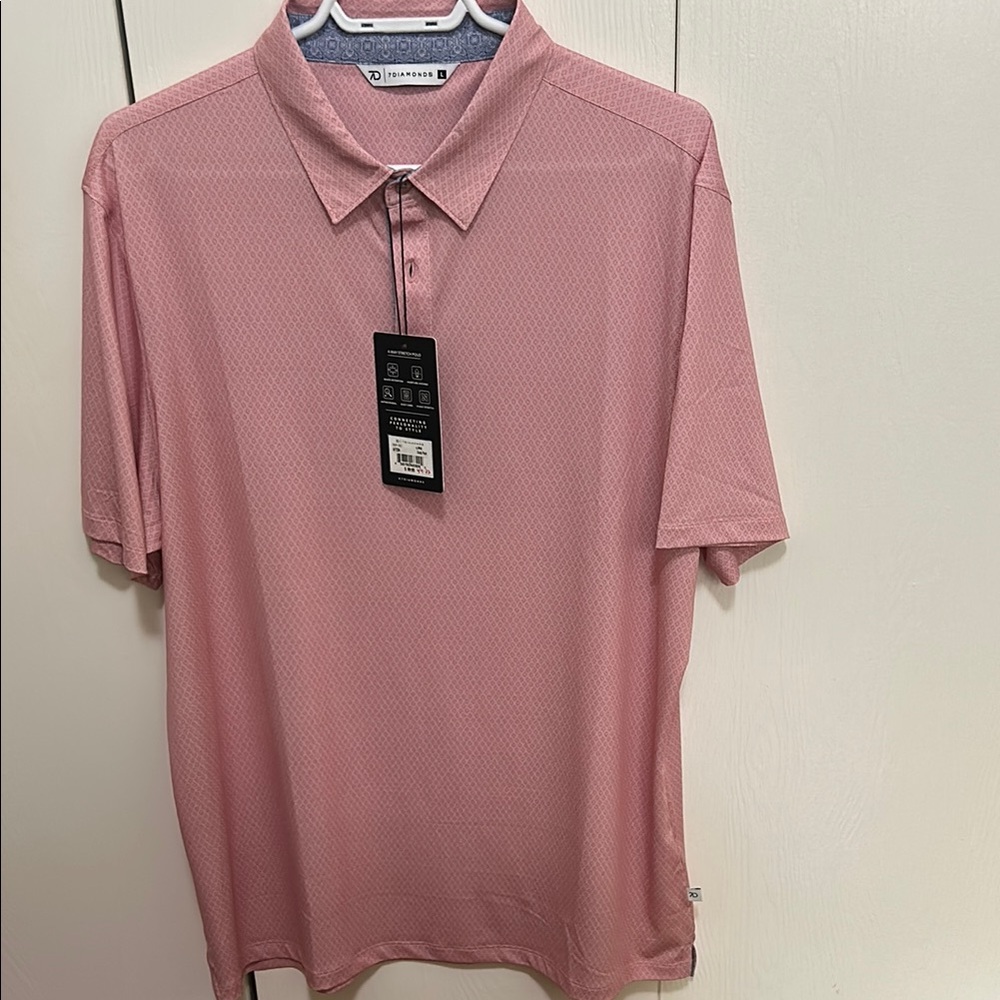 Men’s Polo style short sleeve shirt NWT